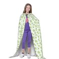 thumbnail image 4 of Honeii Bamboo 1 Print Poncho Cape, Cloak Coat, Snuggly Hooded Wearable Blanket, Hooded Cape For Teenagers,Halloween Costumes-Large, 4 of 7