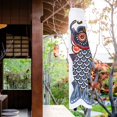 thumbnail image 4 of Dianhelloya Japanese Carp Windsocks - Vibrant Polyester Outdoor Wind Indicator for Garden, Party, and Home Decor (50cm), 4 of 8