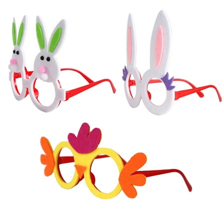 

Winter Savings Clearance! SuoKom Easter Animal Glasses Easter Party Decorative Funny Glasses