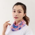 thumbnail image 4 of Under $5 Mask Multi-color Women Sun Protection Dustproof Multi-Function Print Scarf Masks, 4 of 4