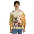 thumbnail image 4 of Welcome Fall Corgi Enjoys School Time Autumn Fall Leaves All Over Print 3D Sweatshirt Unisex Merch Welsh Corgi Dog Lover Gifts Idea - 02013, 4 of 6