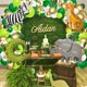 thumbnail image 4 of Yanonmyfd Globos de safari grandes, 8 globos de animales de 34-40 pulgadas, globos de selva, decoraciones de cumpleaños de safari, decoraciones de fiesta de selva, 4 of 10