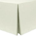 thumbnail image 1 of Ultimate Textile (2 Pack) Shantung - Majestic 4 ft. Fitted Tablecloth - for 30 x 48-Inch Banquet and Folding Rectangular Tables 36" High, Ivory Cream, 1 of 3
