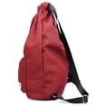 thumbnail image 3 of KAUKKO Cordón Deportes Mochila Gimnasio Yoga Bolsa Hombro Mochila para Hombres y Mujeres KAUKKO  K1031-Red, 3 of 5