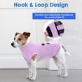 thumbnail image 4 of Dog Anxiety Relief Coat,Comfort Anxiety Vest for Dogs,Adjustable Dog Anxiety Calming Wrap for Fireworks,Thunderstorm,Travel,Separation,Anxiety Jacket for Small Dogs, 4 of 8