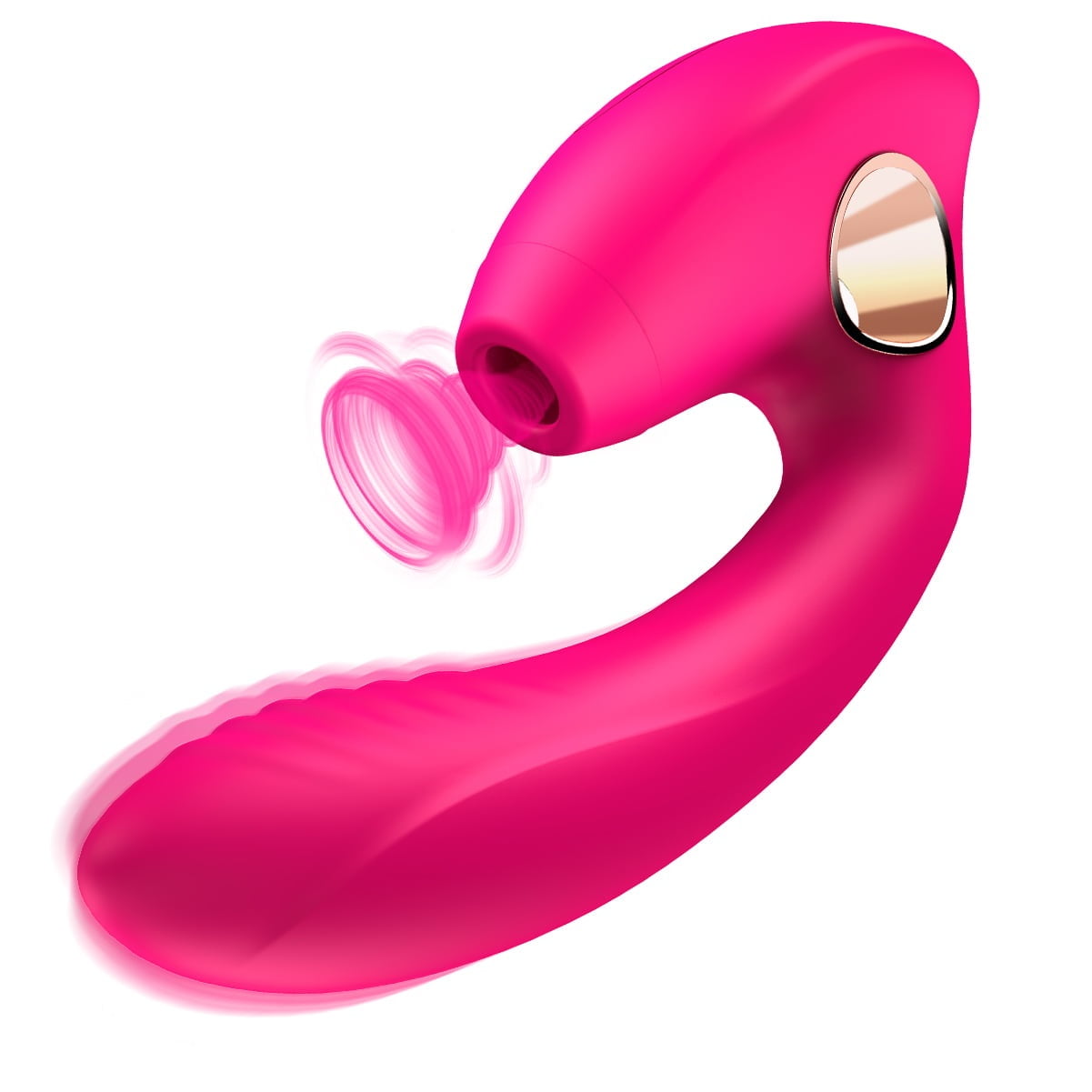 Licking andSucking Adult Sex Toy 2 in 1 Rose Flowers Toy for Women Couples-Red,Powerful Suck and Suck 10 Mode Sucker for Women/Couples G Spot Stimulater image