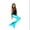 Blue, variant on Costume Agent Cyan Blue Mermaid Fins Adult Costume Accessory One Size Fits Most Female