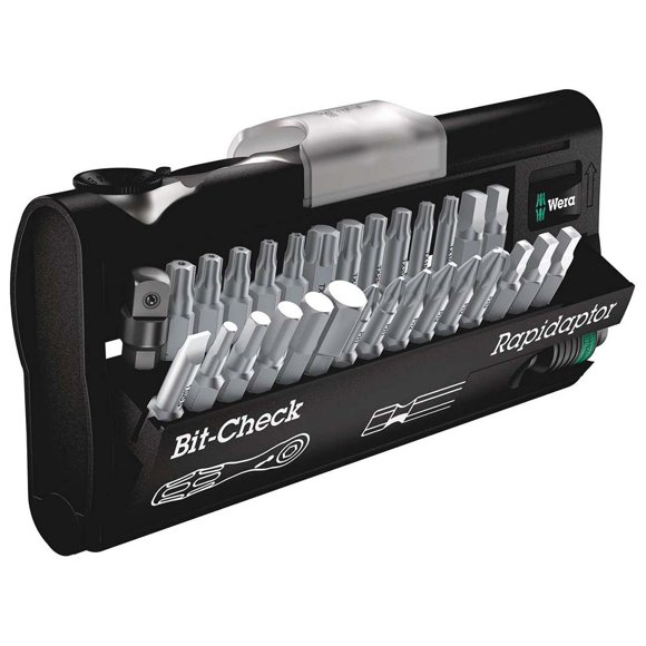 Wera Ensemble de Disque et Étui de Transport 1/4 Pouces (30 Pcs)