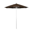 thumbnail image 1 of California Umbrella ALTO758002-F71 Parasol de Marché Venture Argent, Teck - 7,5 Pi x 8 Nervures, 1 of 1