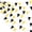 Yellow Black White, variant on 32Ft Yellow Brown Party Decorations Metallic Brown Mustard Yellow Triangle Banner Flag Pennant Fabric Garland Streamers for Boho Birthday Bee Baby Shower Sunflower Party Outdoor Decor Supplies