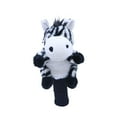 thumbnail image 3 of DimyFew Soft Golf Wood Driver Headcover Golf Accessory Transport Protect Stuffed Zebra, 3 of 9