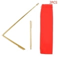 thumbnail image 4 of 99.9% Pure Copper Metal Detector Rods Dragon Finding Tools Prospecting Rods 2pcs, 4 of 8