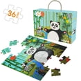 thumbnail image 4 of Rompecabezas de Piso Panda Hitatol 36 Piezas Juguete Educativo para Niños Pequeños, 4 of 9