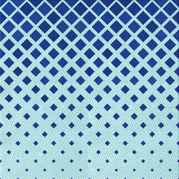Ahgly Company Machine Washable Indoor Square Transitional Blue Area Rugs, 7' Square