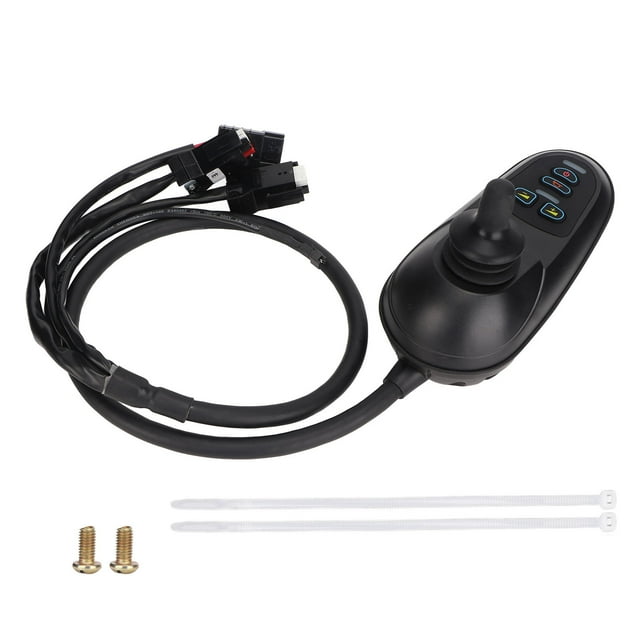 Controlador de joystick para silla de ruedas Interfaz USB Accesorio universal inteligente para sillas de ruedas IPX5 24 V CC