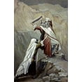 thumbnail image 2 of Tissot, James 17x24 Gold Ornate Wood Framed with Double Matting Museum Art Print Titled - Moses Destroys the Tablets of the Ten Commandments, 2 of 4