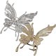 thumbnail image 4 of Butterfly Hair Clips for Women Durable Alloy and Crystal Design Comfortable to Wear 2 Pcs Assorted, 4 of 5