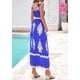 thumbnail image 2 of Vestido PRETTYGARDEN 2025 Mujer Verano Boho Maxi Floral, 2 of 8