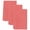Coral Pink, variant on Brown Color Kitchen Towels Set of 2, Abstract Woven Texture Vintage Minimalist Absorbent Dish Towels for Kitchen, Microfiber Hand Towel, Quick Drying Tea Towel for Cleaning Decorative Dishcloths