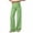 Green, variant on Costeam Womens Horizontal Striped Wide Leg Pants Wrap Tie Side High Waist Full Length Lightweight Wrinkle Friendly Loose Flowy Casual Vacation Trousers