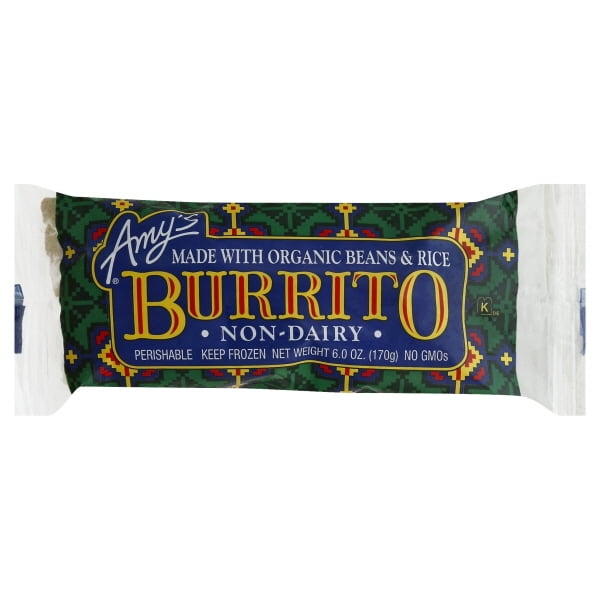 Amy's Bean & Rice Burrito, NonDairy, 6Ounce