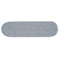 thumbnail image 2 of Colonial Mills Bristol Braided Wool blend Oval Stair Treads Gray 8"x28" (SET 13), 2 of 2