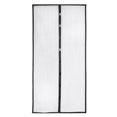 thumbnail image 1 of DJN Curtain Screen Door Flexible Instant Mesh Screen Door Net Black 83 Inch Summer DIY Soft Screen Door With Stripes Self Suction Screen Door Self Installation Door Curtain polyester Black One Size, 1 of 7