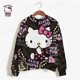thumbnail image 3 of Sudadera HELLO KITTY para mujer, sudaderas de manga larga, ropa de calle, nueva moda 2024, otoño invierno, estampado de dibujos animados, pulóveres, tops y2k, 3 of 5