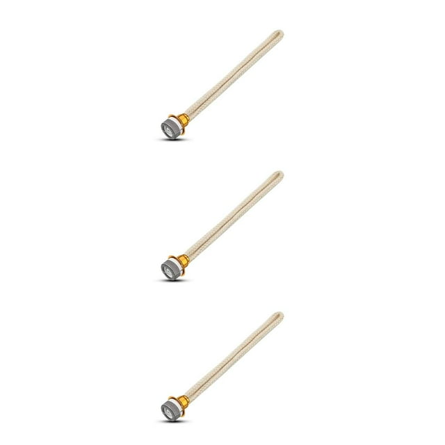 Lámpara de fragancia Bearachild mecha cuerda de algodón base de aluminio Difusor de aceite Accesorios para quemador de mecha Type1 NO1