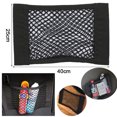 thumbnail image 4 of Asiento de coche Organizador de malla de almacenamiento Malla Cargo Net Sticker Organizador Bolsa de Abanopi Red de almacenamiento, 4 of 7