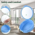 thumbnail image 3 of TIHYWR Retainer Case, Denture & Orthodontic Aligner Case With Mirror & Ventilation, Sky Blue, 3 of 7