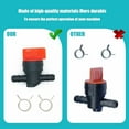 thumbnail image 4 of TAPDRA Inline Fuel Filter Valve Clamps Kit Plastic For Kawasaki Kohler Cub Cad Lawn Mower Tractor Direct Replacement Part, 4 of 9