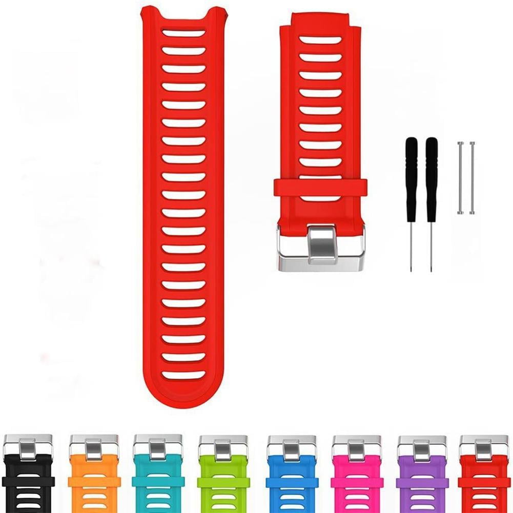 Silicone Band for Garmin Forerunner 910XT Watch Durable Replacement Strap R6A6 Walmart