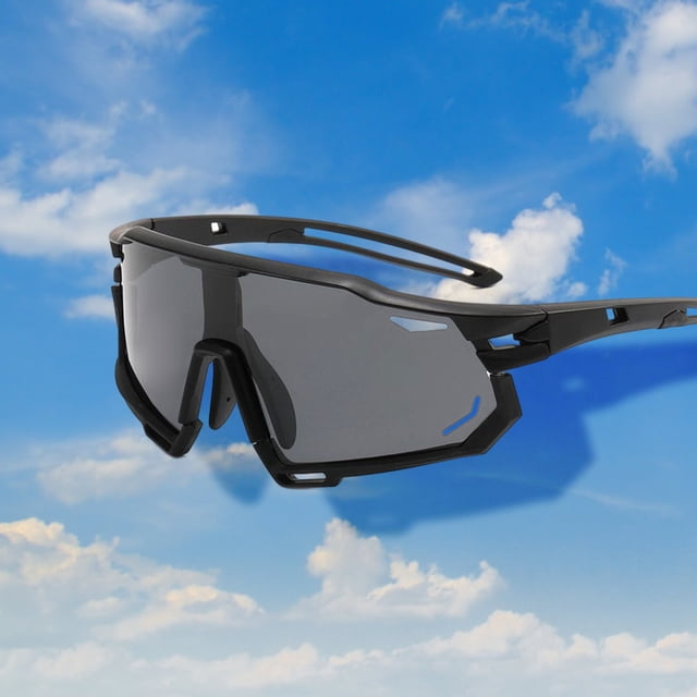 facefd Polarized Sports Sunglasses Anti-Reflective Coating Sunglasses for Running Golf
