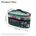 thumbnail image 6 of HELLHERO Handheld Travel Steamer Bag Tulip with Zipper Closure Easy to Store and Carry for Clothing Ironing Machines, Bag Only, 6 of 6