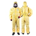 thumbnail image 2 of Ropa de protección química de una sola pieza, ropa de trabajo resistente al ácido sulfúrico y álcalis, productos químicos peligrosos, 2 of 5