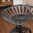 thumbnail image 2 of Faris Saddle Copper Iron Barstool, 2 of 4
