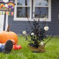 thumbnail image 4 of Halloween Tree Centerpiece for Table, 16.53 Inch Lighted Halloween Berries Table Tree with Black Maple Leaves, Farmhouse Spooky Artificial Table Tree for Halloween Party Decoration, 4 of 8