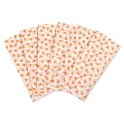 American Greetings 20" x 20" Halloween Candy Corn Gift Tissue Paper, Orange and White (6-Sheets)
