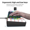 thumbnail image 2 of Labymos HXSJ V700BW+X100 RGB Backlit Gaming Keyboard and 7-Color LED Mouse Combo with Adjustable DPI up to 3600, Ergonomic Design, Plug & Play for PC Gaming and Office Use, 2 of 7