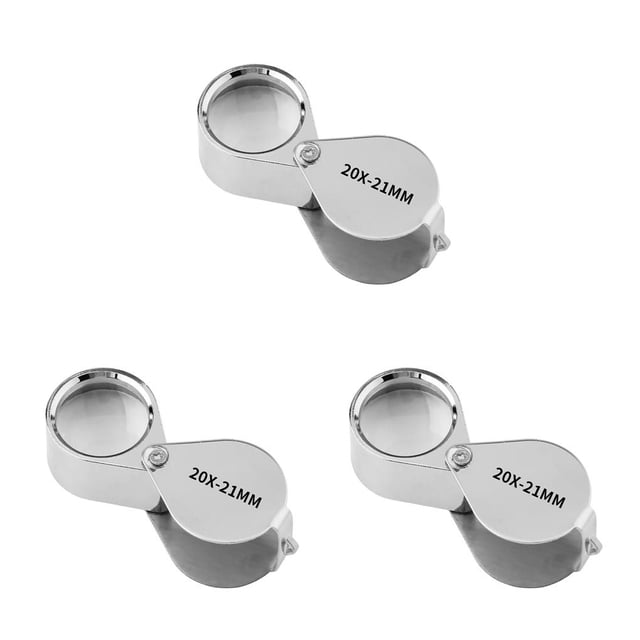 Speravity Lupa de aumento Joyas Mini Equipos para los ojos Lupa Joyas Plegable 30X 20X 10X Aumento Metal Rocas Relojes Type4 NO4 Speravity CBP097644