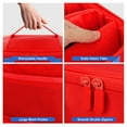 thumbnail image 3 of Cute Switch Carry Case for Nintendo Switch/Lite/OLED, Portable Soft Shell Waterproof Protective Storage Travel Carrying Case Messenger Bag Oxford for NS SD Console Dock JoyCons Accessories, 3 of 6