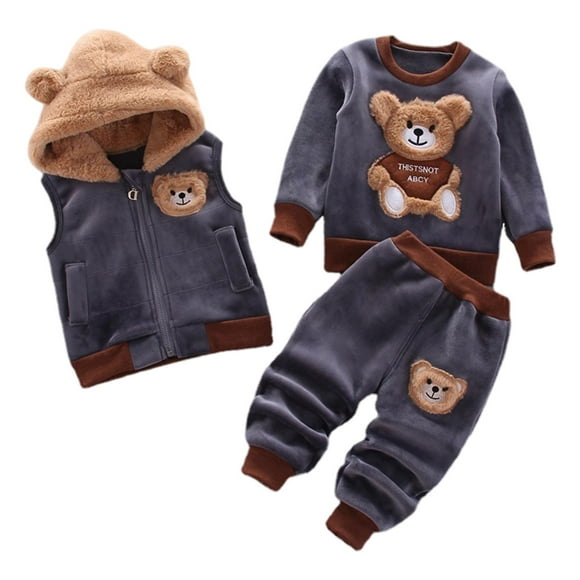 Ropa de bebé de invierno suave, cómoda, cálida y transpirable, ropa para niños para fiesta, nueva Los 90cm