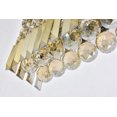 thumbnail image 3 of Maxime 7 light Chrome Wall Sconce Golden Teak (Smoky) Royal Cut Crystal, 3 of 7