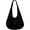 Black, variant on Soft Suede Shoulder Bag for Women Large Tote Purse Vintage Slouchy Top Handle Satchels Casual Working Handbag
