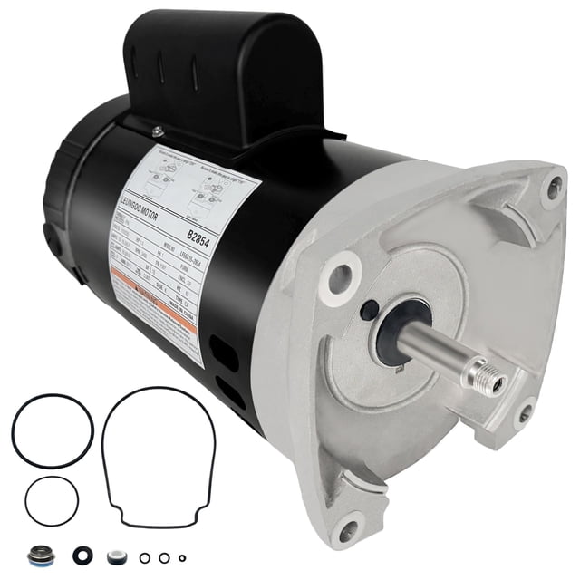 Motor para bomba de piscina LEUNGOO B2854 1.5 HP 115/230 V 3450 RPM