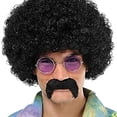 thumbnail image 1 of Amscan Groovy 60s Moustache Costume Accessory, 1 of 1