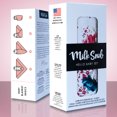 thumbnail image 2 of Milk Snob Hello Baby Swaddle Set - Black & White Signature Stripe, 2 of 2