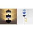 thumbnail image 3 of Wall lamp LISBON SCONCE Blue designed Jonathan Adler wall lamp light, 3 of 4