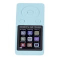 thumbnail image 3 of MP3 Player Super Slim 1.8in Colour Screen 32GB Memory Card Support Up To 128GB HiFi Sound Music Device Portable Music Player for Study Blue, 3 of 4